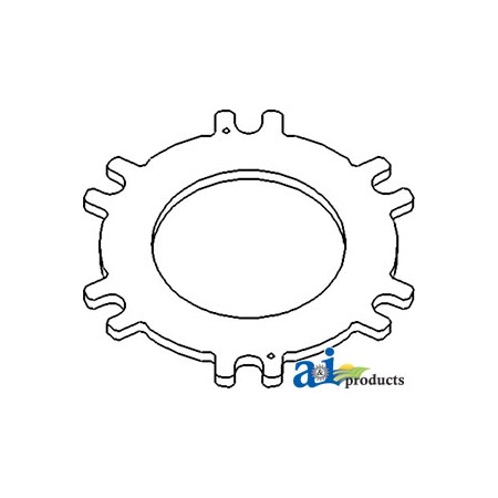 A & I Products Plate, Clutch 7.5" x7.5" x0.3" A-R116894